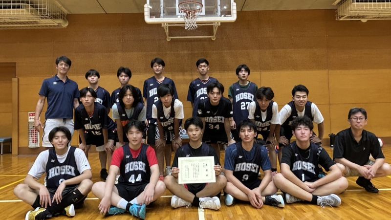 【高校男子バスケットボール部】武蔵野カップ準優勝！