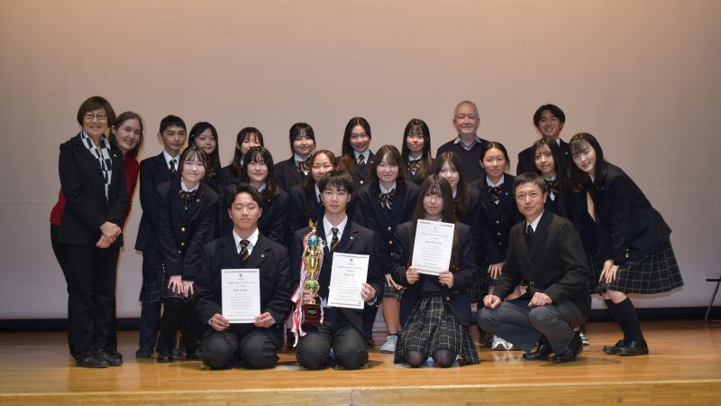【高１】英語スピーチコンテスト開催