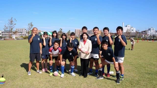 【高校ラグビー部】三鷹スポーツフェスに参加しました