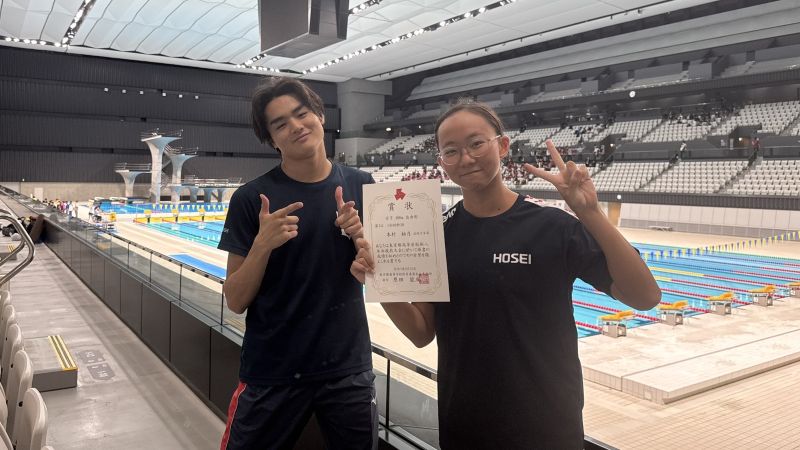 【高校水泳部】東京都高等学校新人水泳競技大会入賞！