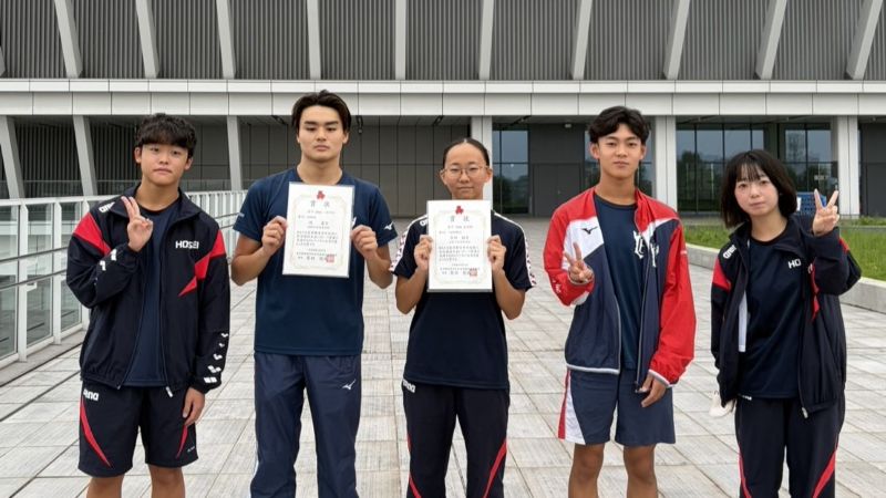 【高校水泳部】東京都高等学校新人水泳競技大会で2名が入賞！