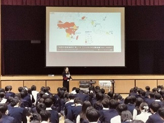 【中2・中3】「I LADY.」性教育講演会を実施しました