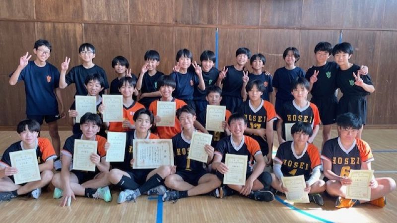 【中学男子バレーボール部】東京都選手権大会出場決定！