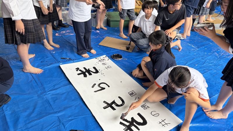 【中高】鈴掛祭に向けて準備を進めています！