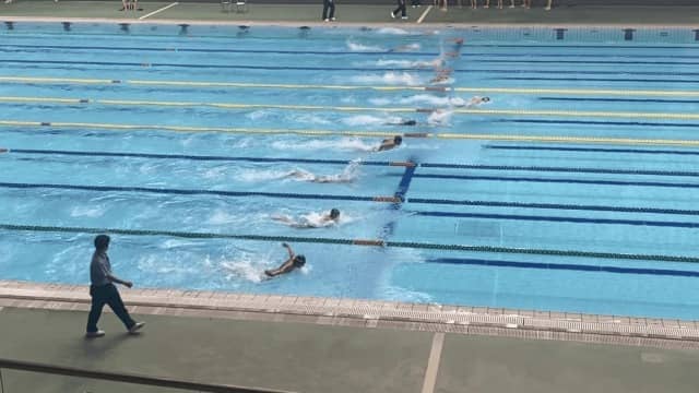 【水泳部】第70回東京都中学校学年別水泳競技大会　東京都第8位！